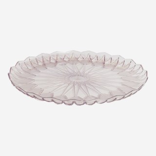 VASSOI ROTONDI STELLA DIAM.CM 30 KG 10 TRASPARENTI