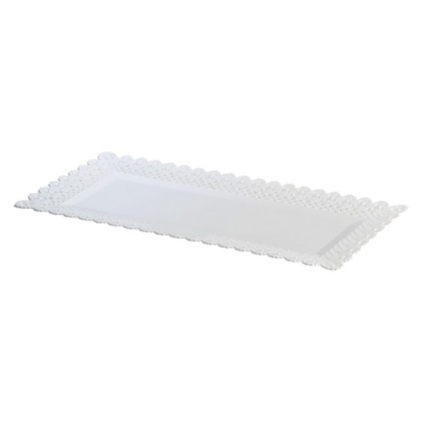 VASSOI TRINATI RETTANGOLARI 40X26 CM KG 10