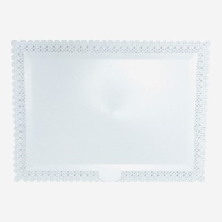 VASSOI TRINATI RETTANGOLARI 50X38 CM KG 10