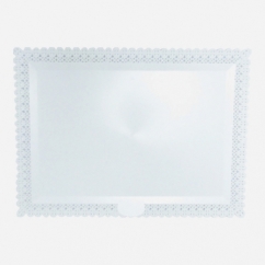 VASSOI TRINATI RETTANGOLARI 50X38 CM KG 10