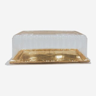 COPERCHI PER VASSOI PRESTIGE TRASPARENTE 14,5X35 H.CM8,5 PZ120