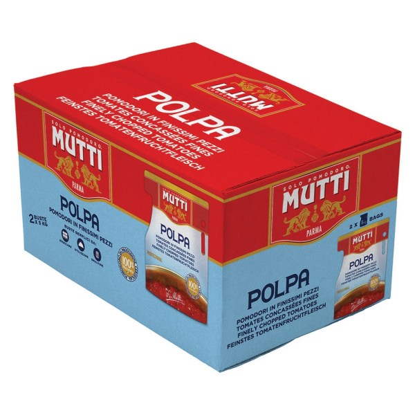 BAG IN BOX POLPA MUTTI DI POMODORO DA KG 10