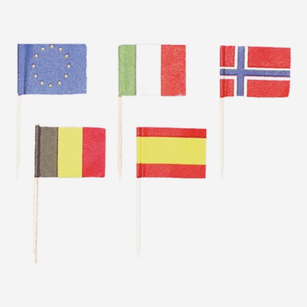 BANDIERINE CON STUZZICADENTI PZ 144