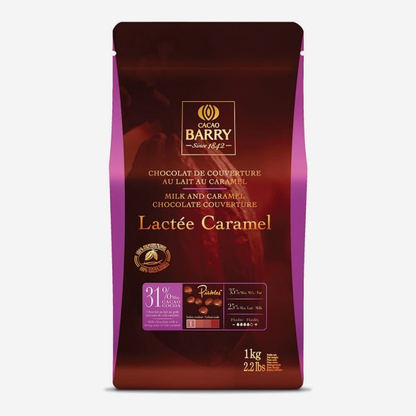 COPERTURA LATTE E CARAMELLO (LACTEE CARAMEL) DA 5 KG CALLETS