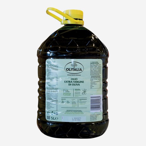 OLIO EXTRAVERGINE DI OLIVA OLITALIA DA LT 5 PET