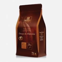 GOCCE CIOCCOLATO FONDENTE (750/HG) KG 5 (CHD-DR-75Y5-E5-U72)