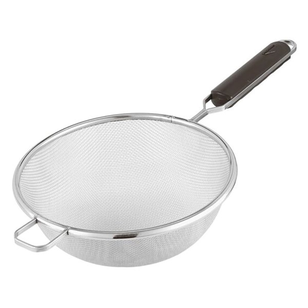 COLINO A RETE DIAM 10 CM L.12CM MANICO ABS IN ACCIAIO INOX