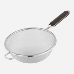 COLINO A RETE DIAM 18 CM L.17CM MANICO ABS IN ACCIAIO INOX