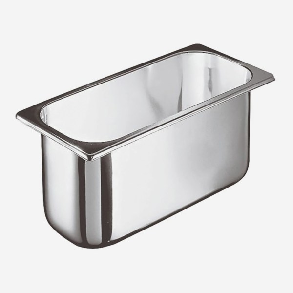 BACINELLA GELATO 36X16,5X12 5LT INOX