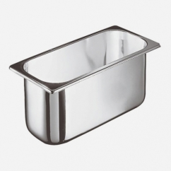 BACINELLA GELATO 36X16,5X12 5LT INOX