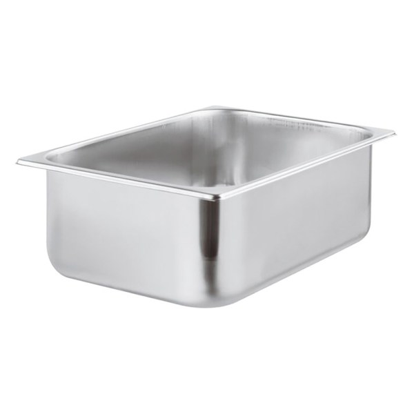 BACINELLA GELATO 26X16X12 CM 3,5 LT IN ACCIAIO INOX