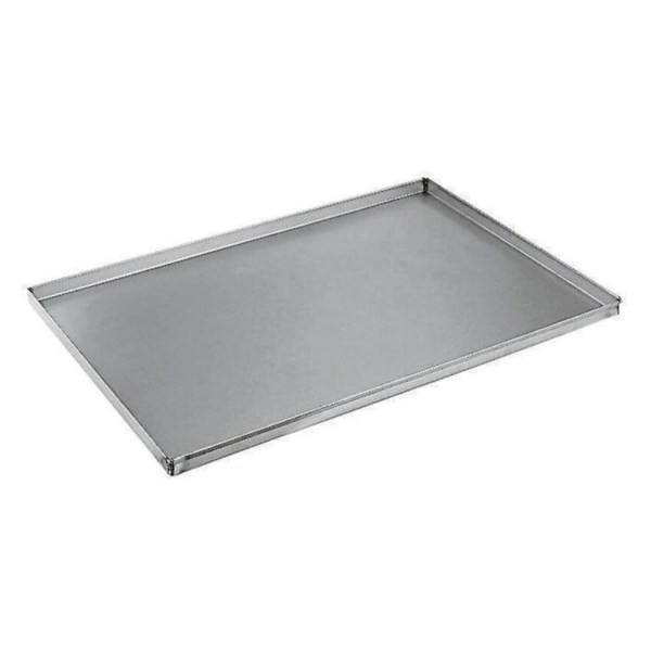 TEGLIA RETTANGOLARE CM 60X40X2 CM ALLUMINIO