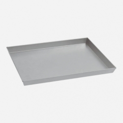 TEGLIA RETTANGOLARE CM 60X40X3 CM ALLUMINIO