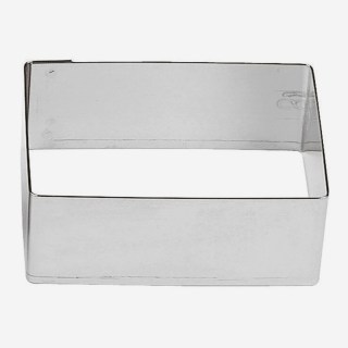 *MONACHELLE RETTANGOLO SET 6 PZ 5X3,5X3 CM IN ACCIAIO INOX