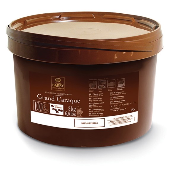 MASSA DI CACAO GRAND CARAQUE DA KG 3 IN CALLETS