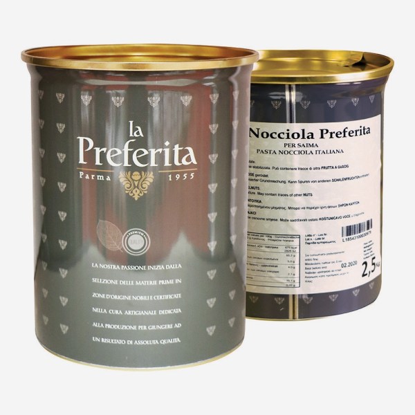 PASTA LA NOCCIOLA PREFERITA DA SAIMA SCURA KG 2,5(04171A50B)