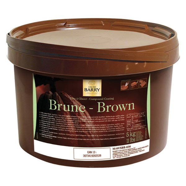 PASTA GLASSATURA FONDENTE PATE A GLACER DA KG 5 (Brune)