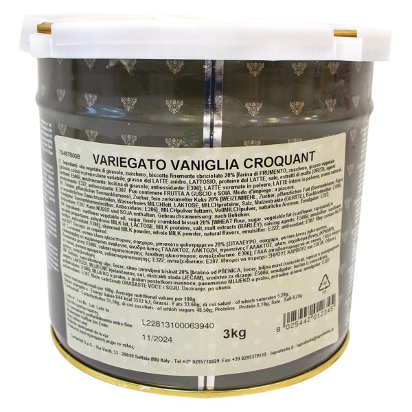 *VARIEGATO VANIGLIA CROQUANT DA KG 3 (70487B00B)