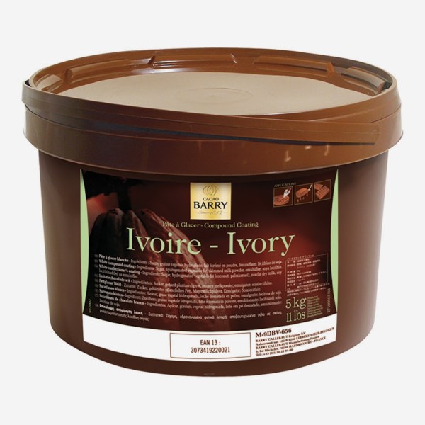 PASTA GLASSATURA BIANCO PATE A GLACER DA KG 5 (Ivoire)