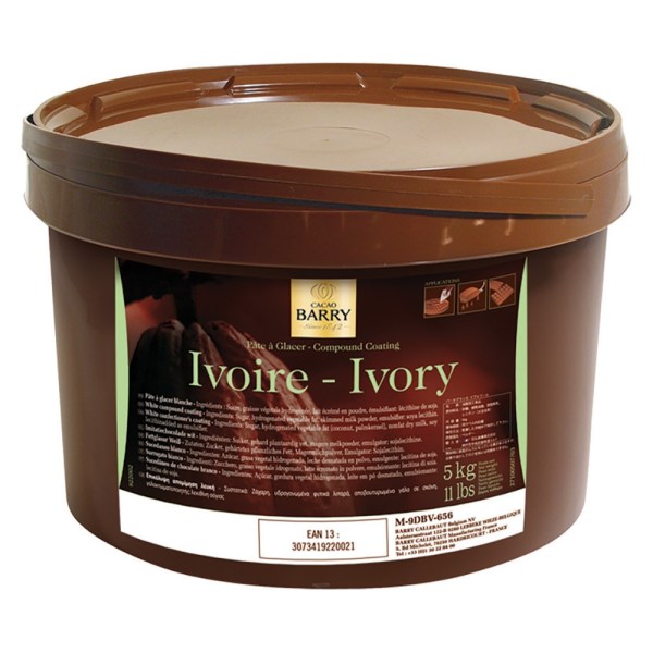 PASTA GLASSATURA BIANCO PATE A GLACER DA KG 5 (Ivoire)