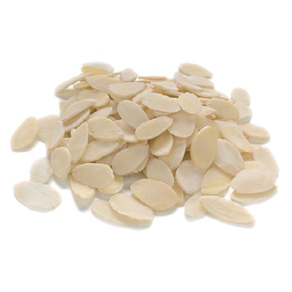 MANDORLE AFFETTATE PELATE IN CONFEZIONE DA 5 KG