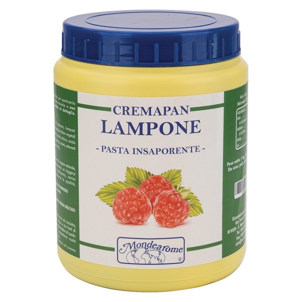 *PASTA INSAPORENTE CREMAPAN LAMPONE DA KG 1