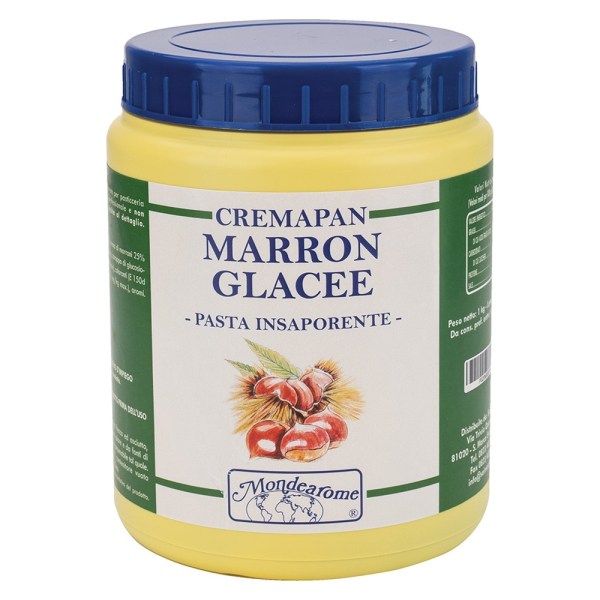 *PASTA INSAPORENTE CREMAPAN MARRON GLACEE DA KG 1