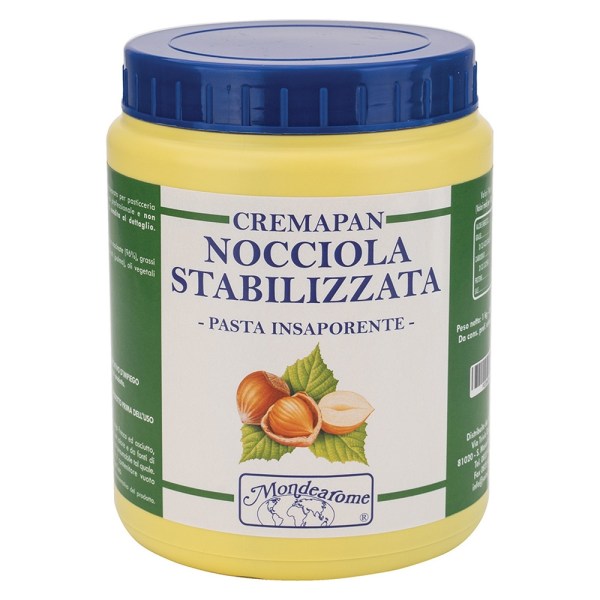 PASTA INSAPORENTE CREMAPAN NOCCIOLA STABILIZZATA DA KG 1