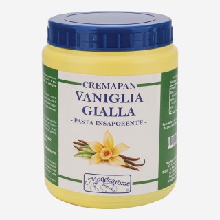 PASTA INSAPORENTE CREMAPAN VANIGLIA GIALLA DA KG 1