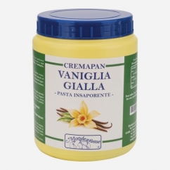 PASTA INSAPORENTE CREMAPAN VANIGLIA GIALLA DA KG 1