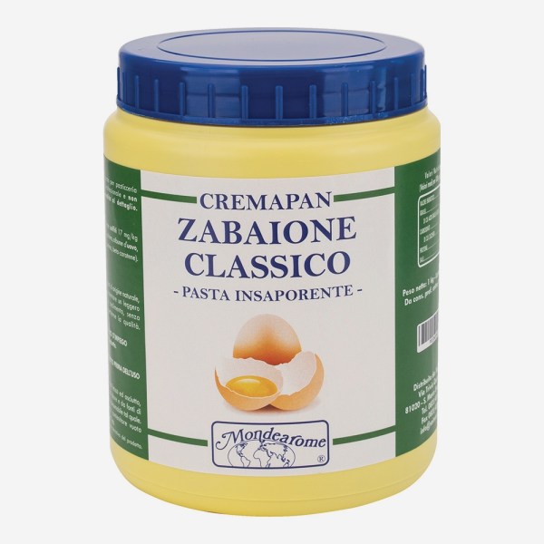 PASTA INSAPORENTE CREMAPAN ZABAIONE CLASSICO DA KG 1