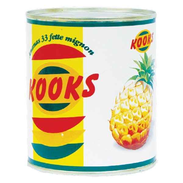 ANANAS BABY SCIROPPATI 32 FETTE GR 830 CONFEZIONE DA PZ 12