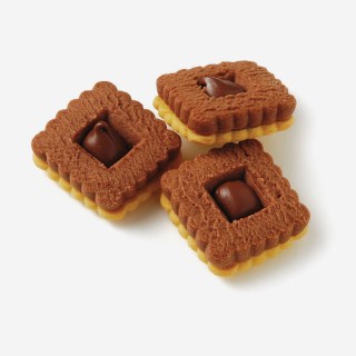 QUADRATINI BICOLORE CREMA-NOCC/CACAO IN CF DA KG 1,5 (B43.10)