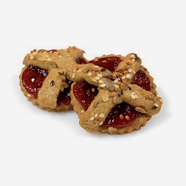 MINI CROSTATINA MULTICEREALI FRUTTI ROSSI DA 1,5 KG (B75.51)