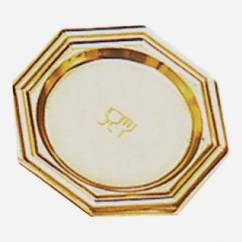 PIATTINI MONOPORZIONE GRANDI OTTAGONALI (MM 65) PZ 250 (D14)