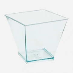 BICCHIERINI QUADRATI PICCOLI MM29x29x42 BOCCA MM50 PZ100(NDB02V)