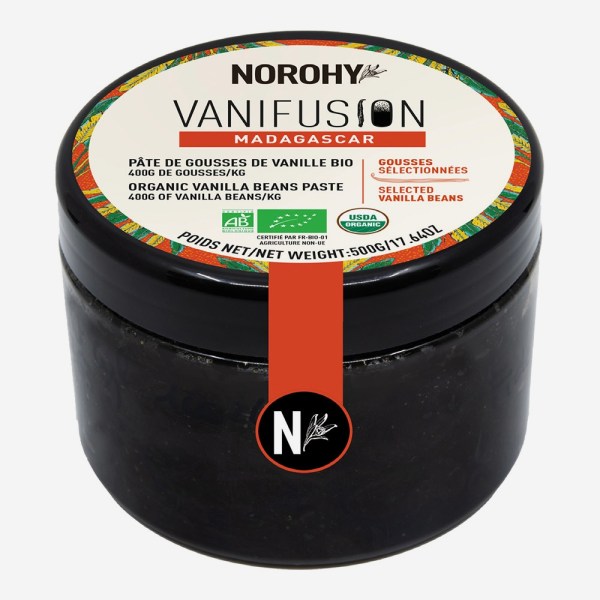 PASTA DI BACCELLI DI VANIGLIA MADAGASCAR BIO (500 GR)