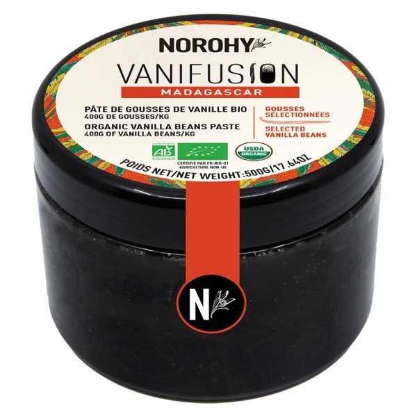 PASTA DI BACCELLI DI VANIGLIA MADAGASCAR BIO (500 GR)