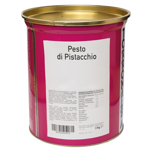 PESTO DI PISTACCHIO (SENZA COLORE) DA KG 3 (0550)