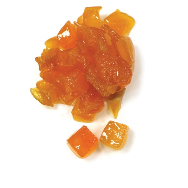 PESCHE A CUBETTI 14X14 SEMICANDITE IN SCIROPPO CONFEZIONE KG 3