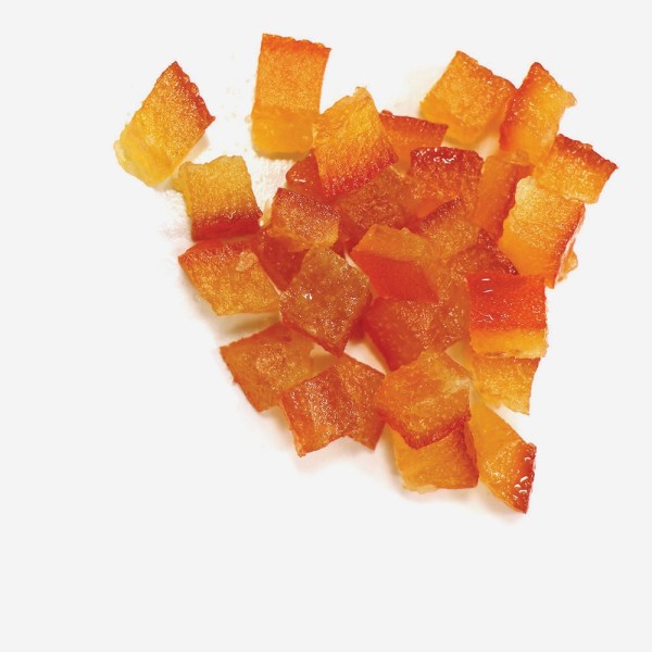 SCORZONE ARANCIO CUBETTI 12X12 SEMICANDITO IN SCIROPPO DA KG 3