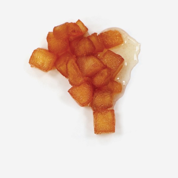 MELA CANNELLA A CUBETTI 14X14 SEMICANDITA IN SCIROPPO DA KG 3