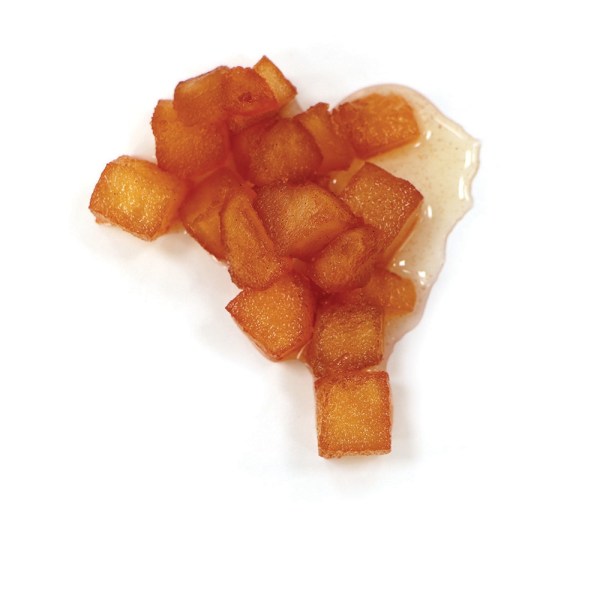 MELA CANNELLA A CUBETTI 14X14 SEMICANDITA IN SCIROPPO DA KG 3