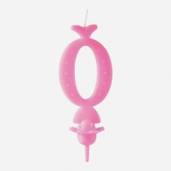 CANDELA N.0 ROSA CM 10 PZ 25