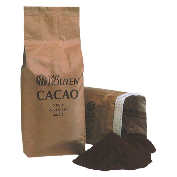 CACAO DA 5 KG ROSSO BRUNO 22/24 VAN HOUTEN