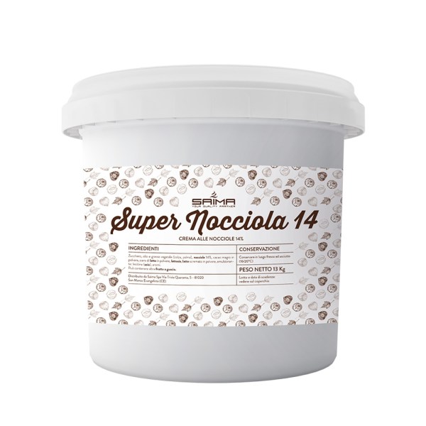 CREMA SUPER NOCCIOLA 14 DA 13 KG