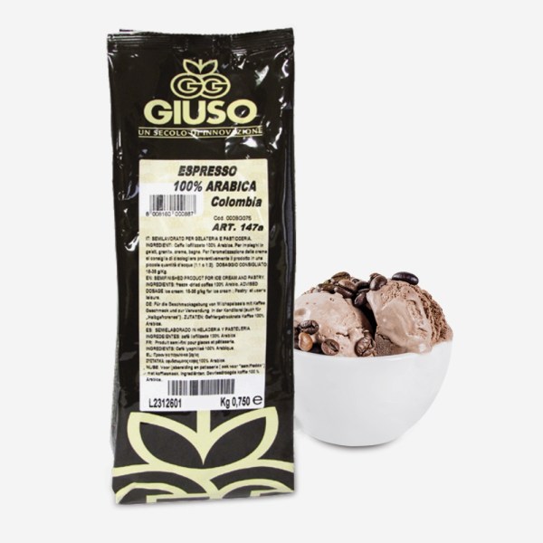 ESPRESSO 100% ARABICA COLOMBIA GR 750(CAFFE' SOLUBILE)(000BG075)