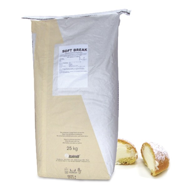 SOFT BREAK SEMILAVORATO PER PANIFICAZIONE DA KG 25