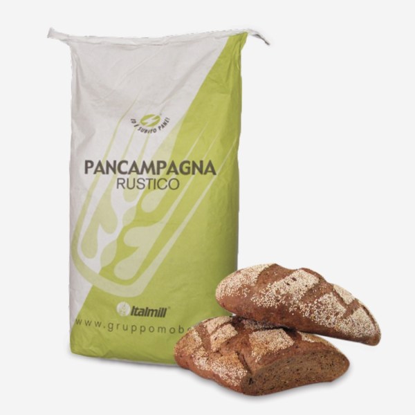 PANCAMPAGNA RUSTICO SEMILAVORATO PER PANIFICAZIONE DA KG 25