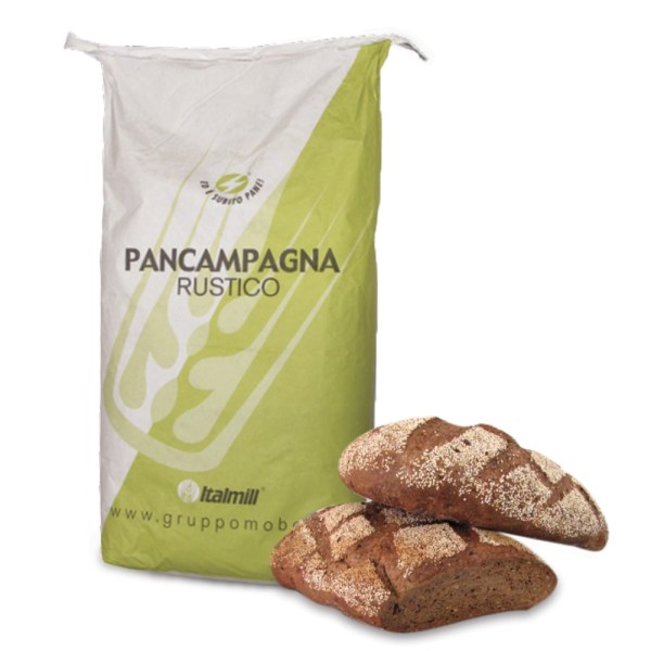 PANCAMPAGNA RUSTICO SEMILAVORATO PER PANIFICAZIONE DA KG 25